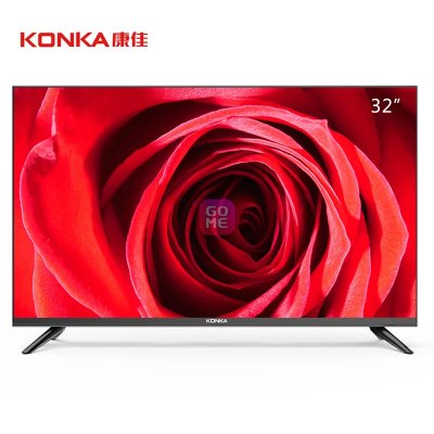 康佳（KONKA）电视 LED32E330CE 32英寸 平板液晶电视 窄边框 高清 蓝光解码 卧室 32E330C