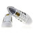 【亚力士】Adidas/阿迪达斯 三叶草复古板鞋情侣款Originals superstar白黑金标 C77124(白色 36)第3张高清大图