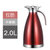 乐丽诗不锈钢真空保温壶大容量家用咖啡茶壶(201款红色 默认)第4张高清大图