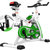 川野CY-S305动感单车 家用健身车 弹簧减震 静音家用  塑身运动自行车 室内健身器材 脚踏车(雅致白/减震升级款)第4张高清大图