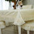 木儿家居桌布布艺田园长方形小桌布蕾丝餐桌垫椅垫套装茶几 简约(海洋之心 1个椅垫)第3张高清大图