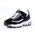 Skechers斯凯奇男女儿童运动老爹鞋小白鞋 透气亲子熊猫鞋996212L(黑色/白色 33)第2张高清大图
