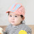 春秋季宝宝帽子婴儿男童儿童棒球鸭舌帽0-3-6-12个月新生儿男童女童鸭舌帽(黑色)第4张高清大图