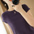 2021夏季新款新款女士套头打底衫时尚百搭纯棉针织T恤提花短袖(紫罗兰 L)第3张高清大图