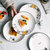 北欧猫咪盘子菜盘深盘家用陶瓷套装组合方形可爱创意餐盘碟浅平盘(8寸方盘-B款)第5张高清大图