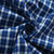 雅戈尔修身版时尚休闲格子短袖衬衫男士商务纯棉透气半袖SDP12535(深蓝色 43)第3张高清大图