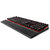 机械键盘 有线键盘 游戏键盘 108键RGB背光键盘  黑色 樱桃青轴(黑色)第4张高清大图