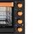 美的（Midea）T3-L326B 电烤箱 （家用32升大容量 准确控温 多功能烤箱 内置防爆照明灯）第4张高清大图