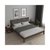 样子生活床 实木床1.8米单双人床1.5米 现代简约卧室简易北欧布艺(1.5米实木床原木色)第2张高清大图