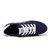 洛尚LS8801 夏季韩版男士透气板鞋休闲鞋男鞋帆布鞋学生运动鞋单鞋子潮鞋(深蓝色 41)第5张高清大图