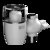 新飞（Frestec）前置净水器水龙头台式净水机家用厨房过滤器自来水可视化可清洗滤芯经典XF-JS-03(白色)第3张高清大图
