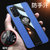 VIVOV19手机壳防摔全包步步高v19布纹磁吸指环V19商务保护套(蓝色)第4张高清大图