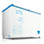 美的(Midea)BCD-221/271VMQ家用 商用 双温双室 冷冻冷藏 卧式双门冰柜 蝶形门内置玻璃门 展示(白)(271升)第4张高清大图