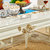 拉斐曼尼 GFT001 餐厅家具欧式奢华实木6人饭桌长方形法式奢华餐桌椅组合(一桌六椅)第4张高清大图