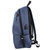 海鸦 双肩背包大容量时尚旅行包 电脑包 休闲包简约多功能背包(深蓝色)第7张高清大图