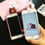 亿和源iphone韩国苹果6s手机壳卡通plus保护套硅胶立体趴趴熊保护壳(口红熊--6/6splus)第3张高清大图