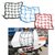 梦奇 摩托车改装配件 油箱网兜 行李网 摩托车头盔网兜　杂物网(普通款40*40红色)第5张高清大图
