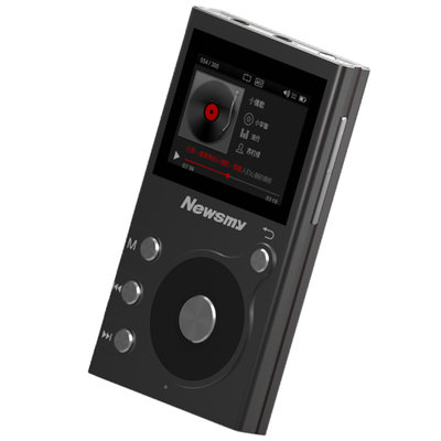 纽曼(Newsmy) G6 MP3音乐播放器8G 高清录音 金属机身 操控简单 铁灰色