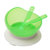 运智贝防滑吸盘碗 婴儿碗套装宝宝训练辅食碗儿童餐具送勺叉(蓝色)第3张高清大图