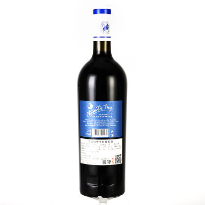 法国进口红酒百合城堡干红葡萄酒750ML14度(双支装)