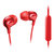 Philips/飞利浦 SHE3705重低音入耳式耳机运动耳塞苹果手机耳麦(红)第2张高清大图