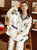 纯棉长袖睡衣女士春秋冬季两件套装可爱外穿全棉薄款学生家居服夏(XL 21106K)第5张高清大图