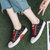 2017夏季新款帆布鞋女韩版学生时尚板鞋休闲街拍布鞋小白女鞋(808黑色 40)第5张高清大图