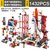 古迪拼装积木火箭航天飞机模型兼容乐高拼插积木玩具3-6-10岁男孩(蓝色2)第5张高清大图