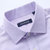 雅戈尔亚麻短袖衬衫 男士商务正装透气免烫半袖衬衣YSHD12569(紫色 43)第2张高清大图