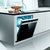 SIEMENS/西门子 SJ558S06JC 12套嵌入式洗碗机智能系列 自动洗碗器（ 含黑色面板）第2张高清大图