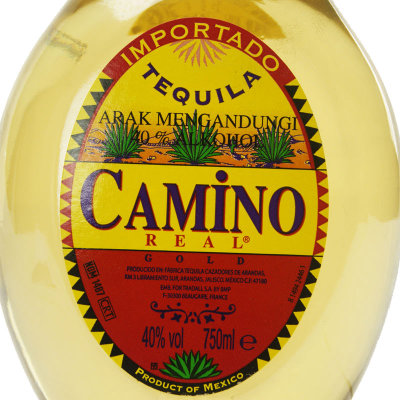 墨西哥懒虫金龙舌兰酒（金黄色）750ml