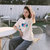 蒂克罗姆贝壳精灵纯棉T恤T5205(白色 XXXL)第3张高清大图