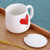 角拓者创意办公室陶瓷杯带盖勺大容量个性卡通水杯家用杯子可爱马克杯女(be love空壳心)第2张高清大图
