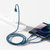 倍思（Baseus）  一拖三数据线苹果Type-c安卓三合一手机充电线   优胜系列快充数据线1.5米(蓝色)第6张高清大图