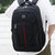 户外大容量轻便旅行徒步背包男士电脑包旅游双肩包防水女运动书包(208黑色-标准款（三层大容量）)第3张高清大图