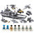 【彼优比】 军事积木战舰航母模型儿童塑料拼装玩具男孩5-6-10岁以上 13007(积高军事积木13007)第2张高清大图