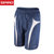 spiro运动短裤男女跑步速干夏季透气型健身五分裤男女款S184X(深蓝/白 L)第2张高清大图