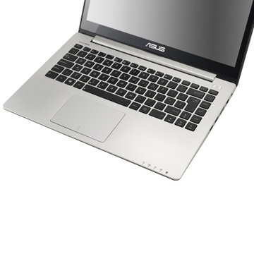 华硕(ASUS)S400CA 14英寸触控屏商务便携超极本电脑(i7-3517U 4G 24G-SSD+500GB 集显 摄像头 Win8)爵士黑