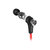 漫步者（EDIFIER） H275P 手机耳机 时尚手机 入耳式耳机 可通话(酷黑红)第3张高清大图