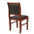 巢湖新雅 XY-A029 小软包会议椅 木质办公椅(红棕色 杂木)第2张高清大图