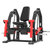康林GE214 坐式踢腿训练器 商用健身房挂片式坐姿腿部伸展前踢肌肉力量健身训练器械(黑红色 综合训练器)第3张高清大图