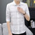 男装半袖休闲商务男士衬衫1000-448(白色 M)第5张高清大图