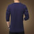 2018新款男装大码圆领长袖T恤男士青年弹力印花英伦纯棉衫J11774(蓝色 XL)第2张高清大图