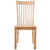 实木餐椅实木北欧餐椅简约现代餐厅组合靠背椅子卯榫原木色(原木色)第5张高清大图