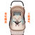 康乐宝  高景观婴儿推车可坐可平躺双向轻便折叠婴儿BB手推车(卡其色EVA轮)第2张高清大图
