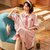 雅黛琳睡裙夏季短袖公主风甜美中长款连衣裙DF33105(DF33105 XXL)第4张高清大图