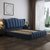 古宜 G330北欧式布艺床储物可拆洗简约现代单双人1.8米软包婚床主卧卧室家具(深蓝色1.5*2米普通款)第4张高清大图