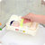 有乐 C070创意时尚带手提双格沥水肥皂架大号肥皂盒透明带盖香皂盒LQ50(24*15*6cm（2个装）)第5张高清大图