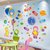 可爱卡通贴画海洋动物贴纸儿童房间墙面装饰海底世界墙纸壁画自粘(特大 彩色热气球)第3张高清大图