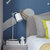 北欧时尚简约创意个性马卡龙卧室床头装饰插电阅读书桌工作学习台灯(红 默认)第2张高清大图